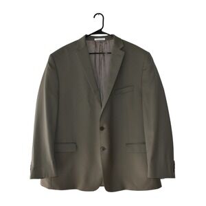 Michael Kors‎ Men Wool Blazer Suit Jacket Size 50R Gray Two Button